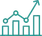 A graph icon