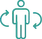 An icon representing misalignment